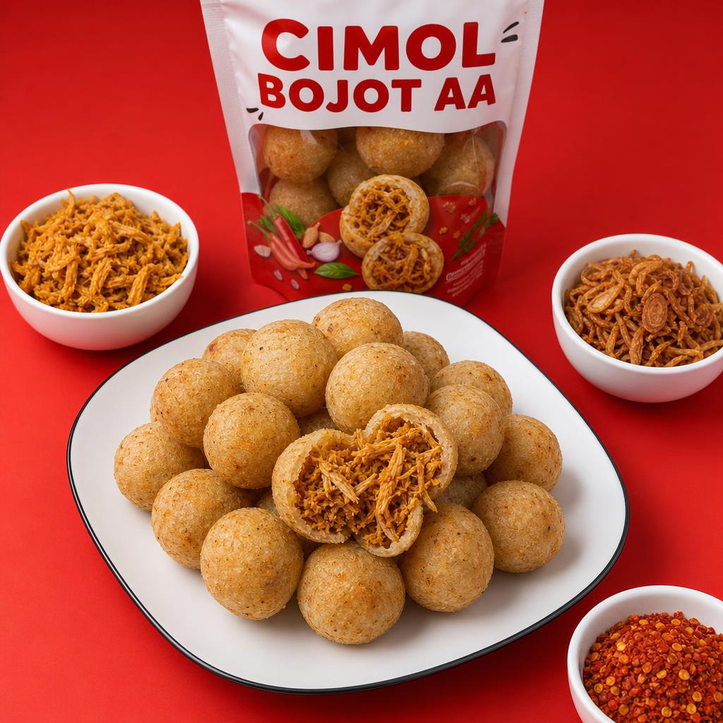 Cimol Isi Ayam Suwir