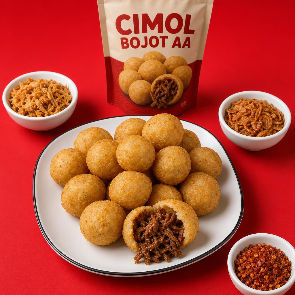 Cimol Isi Daging Sapi